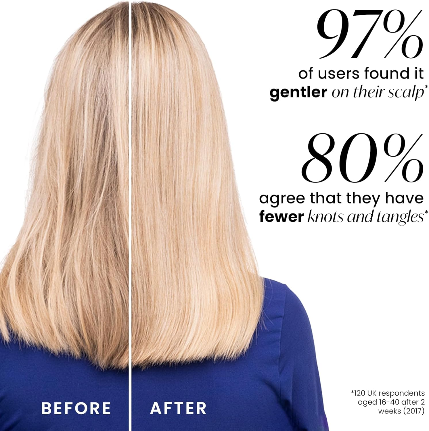 Tangle Teezer Zodiac Ultimate Detangler Hairbrush for Wet & Dry Hair, Eliminates Knots & Reduces Breakage for All Hair Types, Leo - Aries: Mar 21-Apr 19 image number 2