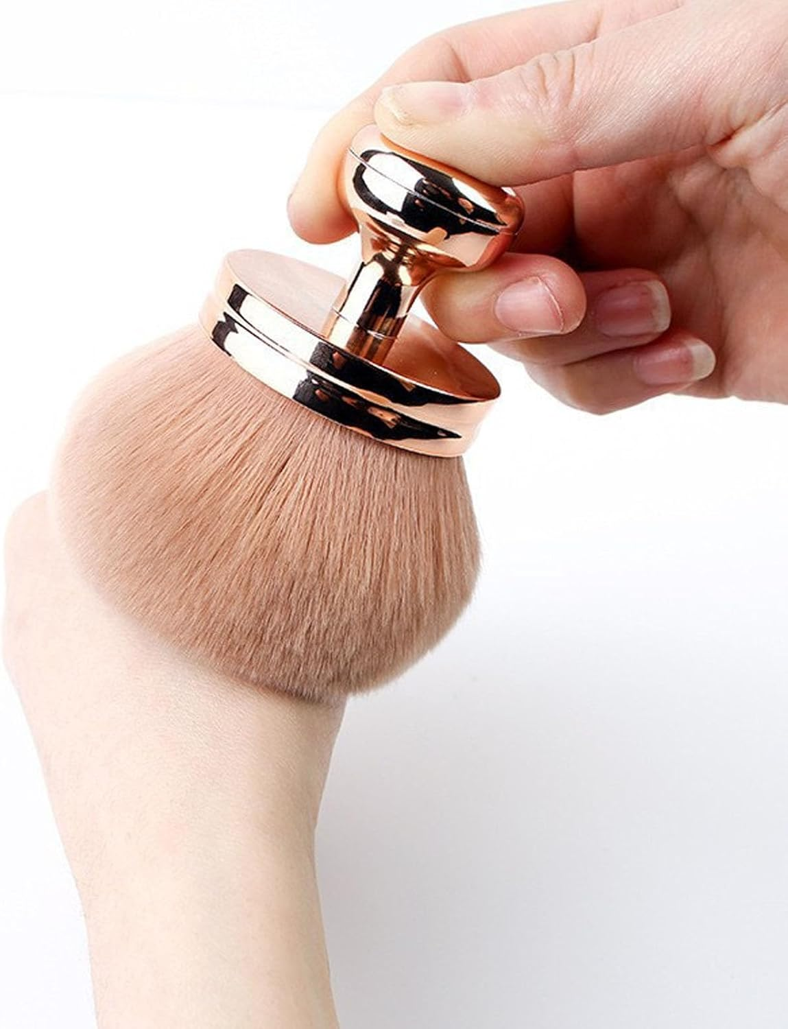 Self Tanner Brush, Body Makeup Self Tanning Brush Applicator with Wide Head and Soft Bristles image number 5