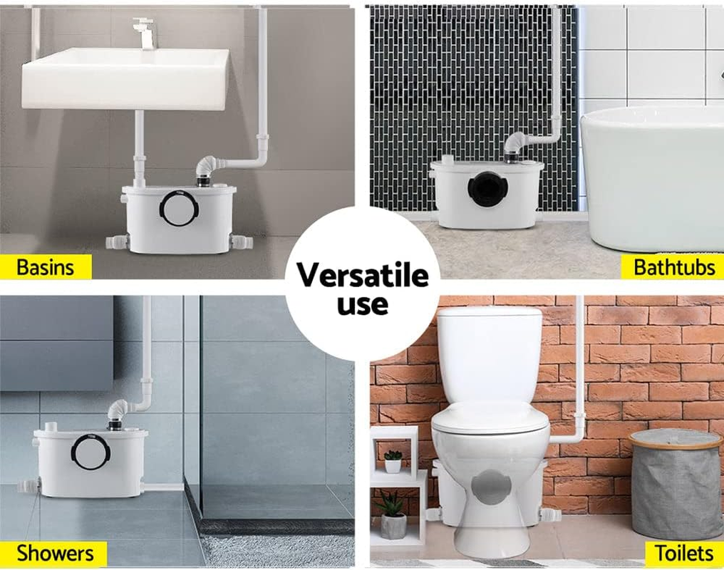 GIANTZ Macerator Sewerage Pump Waste Toilet Sewage Water Disposal Marine Clean image number 2