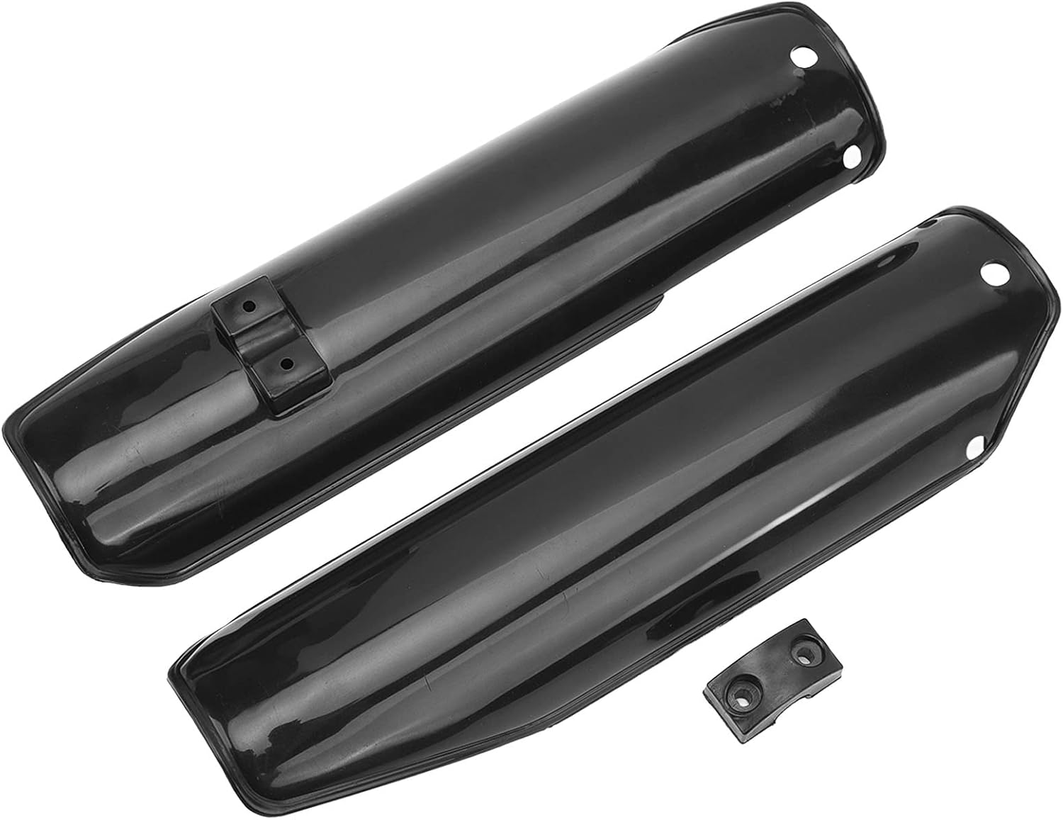 Front Fork Guards, CRF50 CRF70 CRF80 Fork Guards Cover, Protects from Damage, Dirt, Dust. High Strength Plastic Material with Good Shock Absorption, Stringently Manufactured To