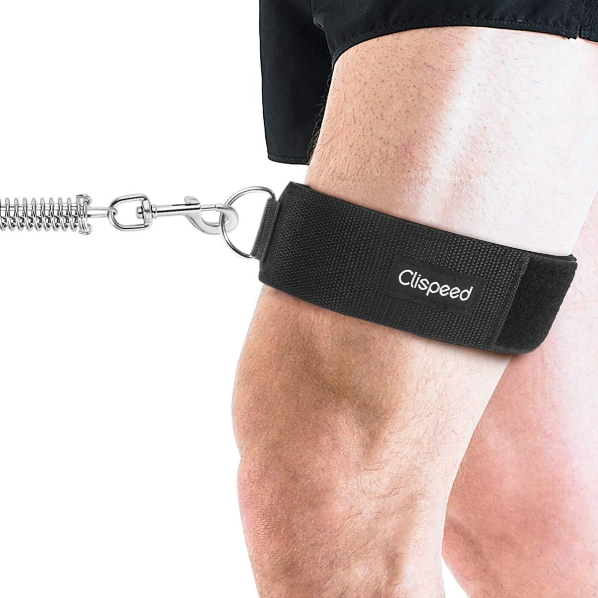 CLISPEED 2Pcs Fitness Thigh Straps Padded D-Ring Ankle Strap Leg Cuffs for Gym Cable Machines Thigh Straps Fits Men&Women image number 2