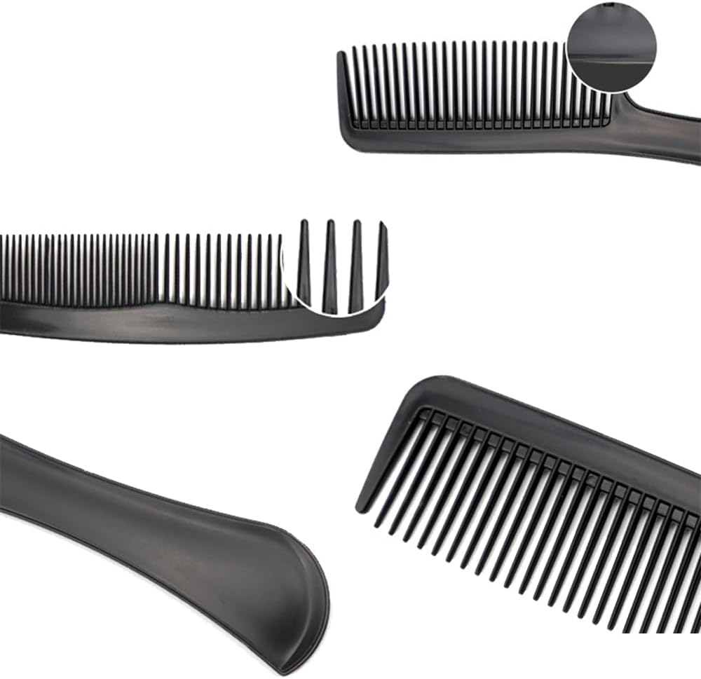 10Pcs/Set Hair Combs Salon Hairdressing Hair Style Barber Plastic Brush Comb AU image number 2