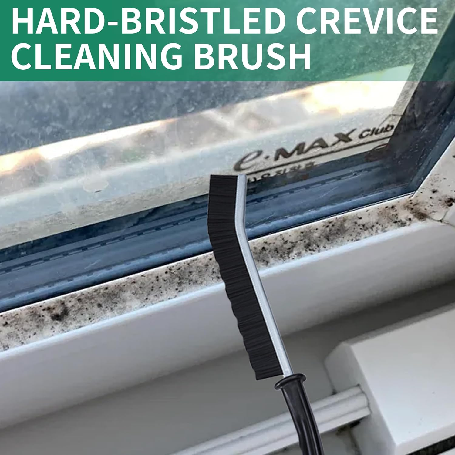 6-Pack Hard Bristle Crevice Cleaning Brush, Best Tool for Cleaning Grout, Gaps, and Sink, Home Cleaning Essentials, Crevice Cleaning Tool for Kitchen and Household Use image number 5