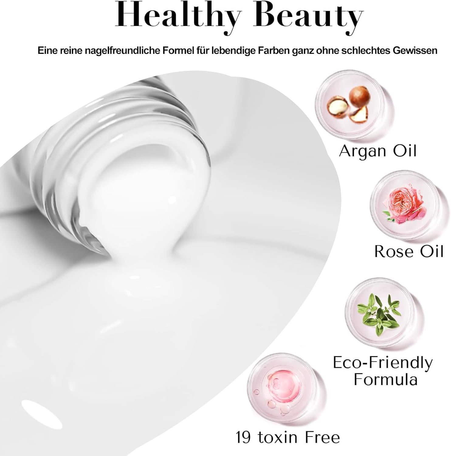 Nail Polish with Creamy Finish, Long-Lasting Chip Resistant & Colour Polish for DIY Nail Art Manicure at Home Colour Polish for DIY Nail Art Manicure at Home