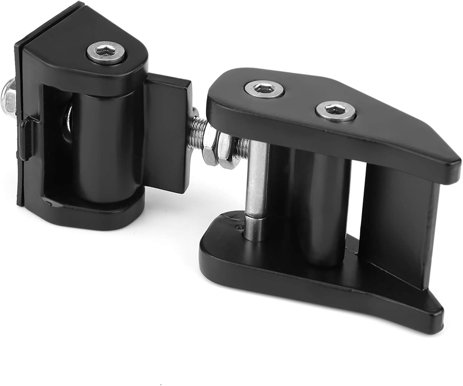 Premium Metal Hood Lock Latch Bracket Buckle Kit Hold down for JK Unlimited 2007-2017, Easy Installation, Firmly Keeps Hood from Flipping Fit for Over, Fit for JK Unlimited image number 6