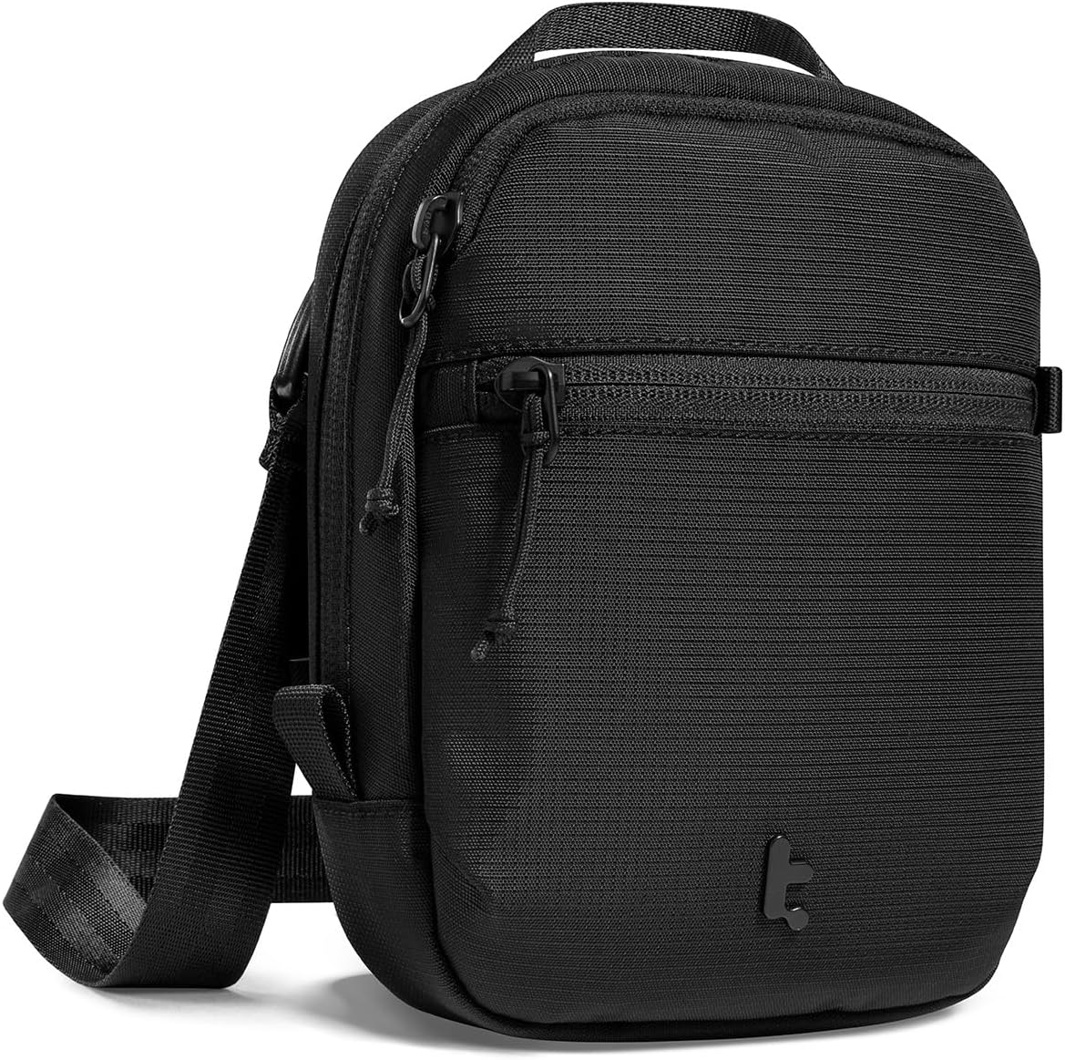 Tomtoc Anti-Theft Travel Crossbody Bag 1.3L &ndash; RFID Blocking Mini Sling with Lockable Zipper, Lightweight Passport Pouch for Cards & Tickets, Compact Bag for Vacation & Urban Travel