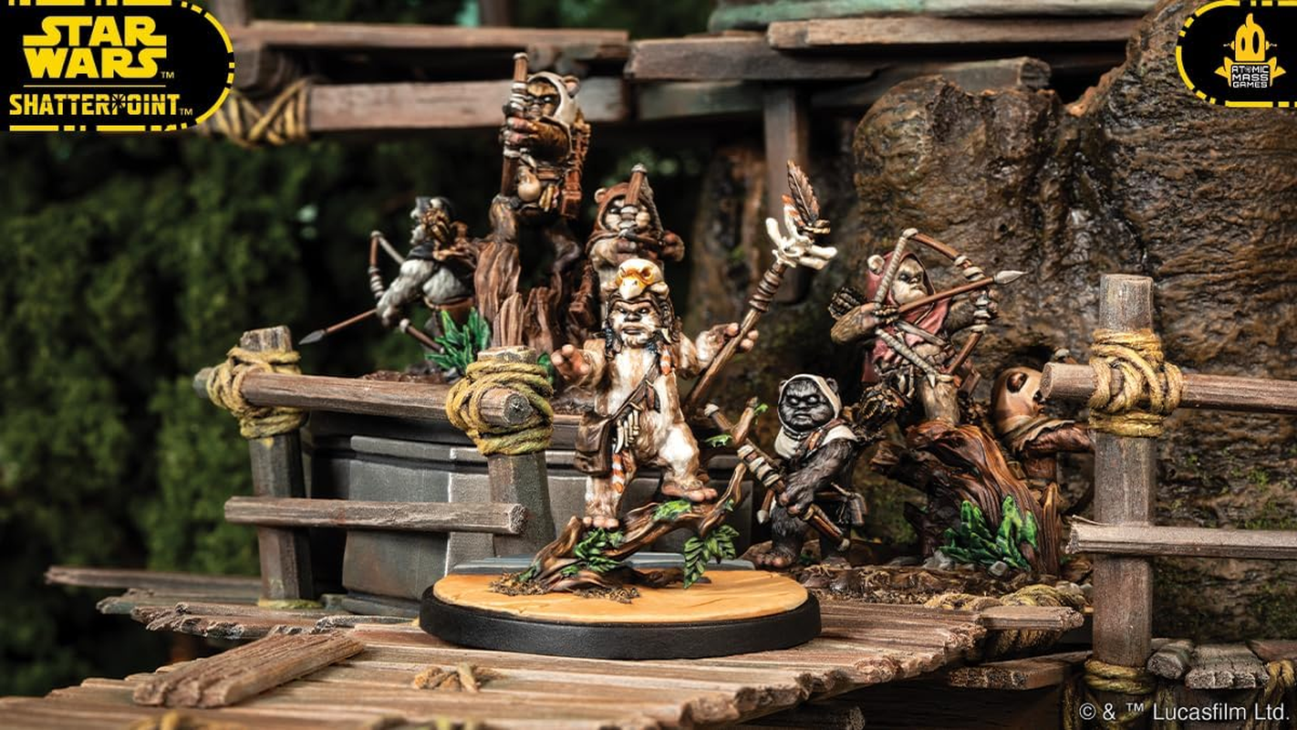 Atomic Mass Games Star Wars: Shatterpoint - Yub Nub Squad Pack Tabletop Miniatures Game image number 1