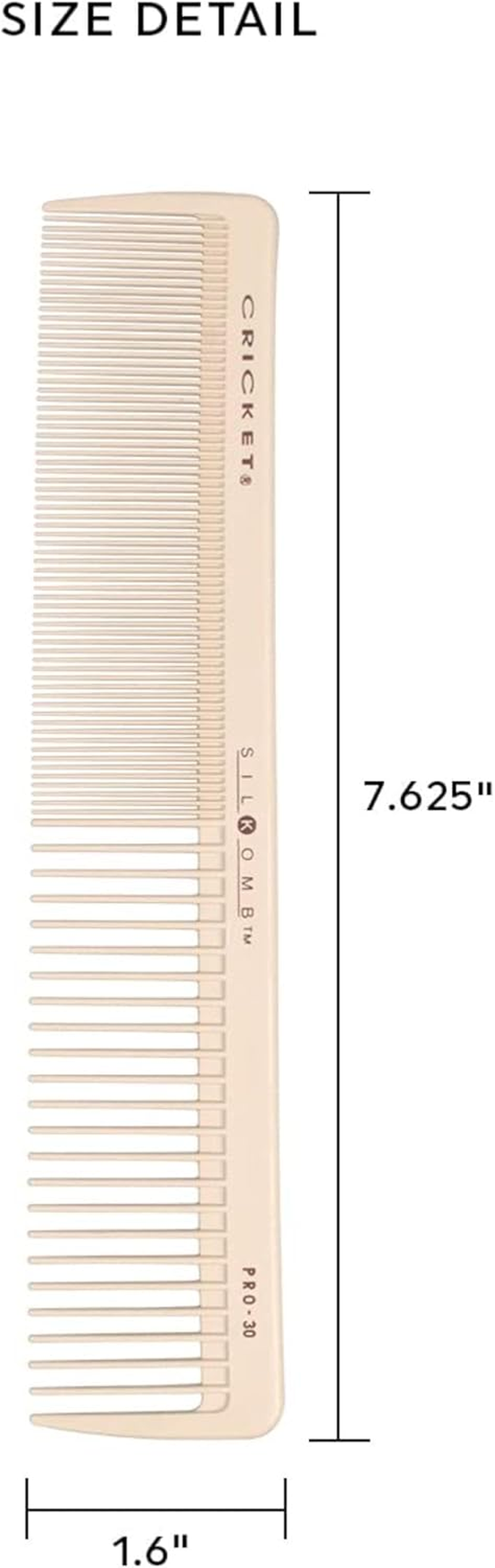 Cricket Pro-30 Silkomb Hair Comb image number 5