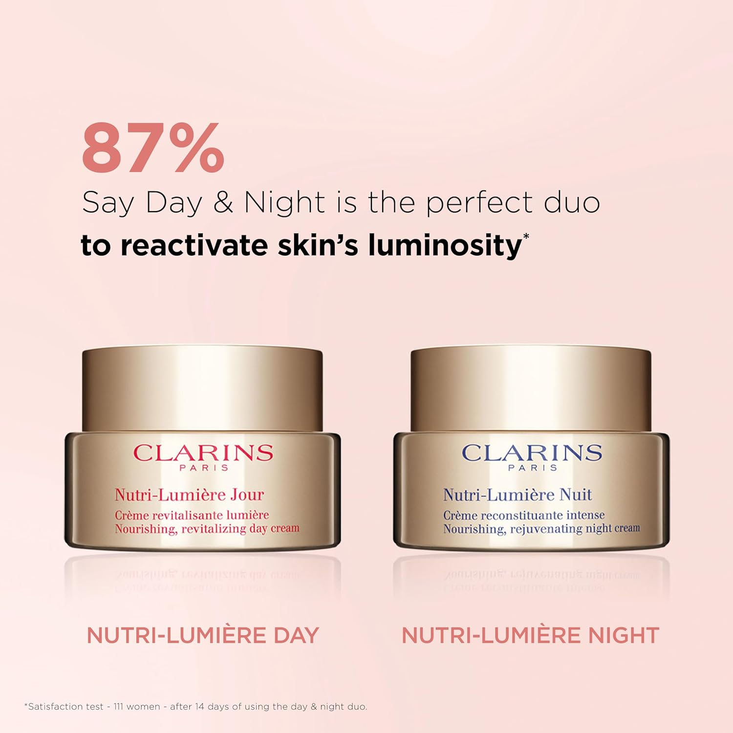 Clarins Nutri-Lumiere Day Cream for Unisex 1.6 Oz Cream, 50 Ml image number 2