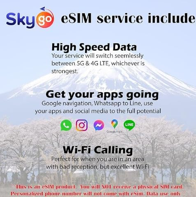 Skygo Europe for 7Days| 40+ Countries Prepaid SIM Card 500MB 5G Data & Unlimited Low-Speed Data | Personal Global SIM | REFILLABLE! image number 1