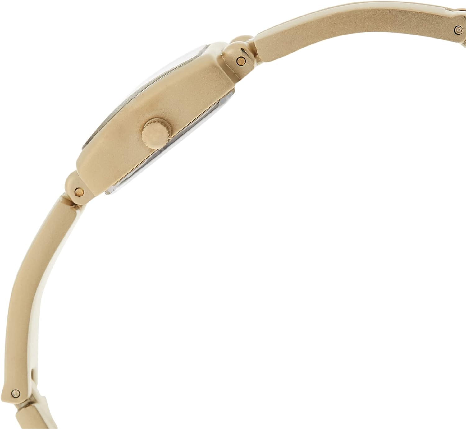 Anne Klein Women'S 10-5404CHGB Gold-Tone Dress Watch image number 4