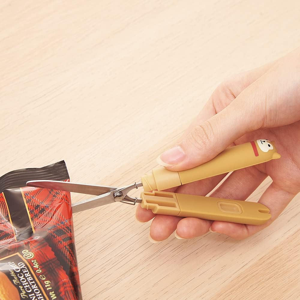 Lihit Lab SMARTFIT Punilabo Stick Scissors, Shibainu A7803-2