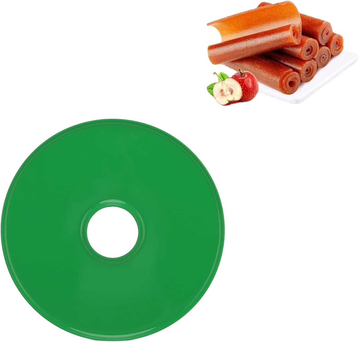 Reusable Flexible Non Stick Dehydrator Sheet, Food Dehydrator, Leak Proof round Dehydrators for Fruit Leather Liquid Fruits Meat Vegetables and Dry Biscuits or Mashed Food - 12 image number 6