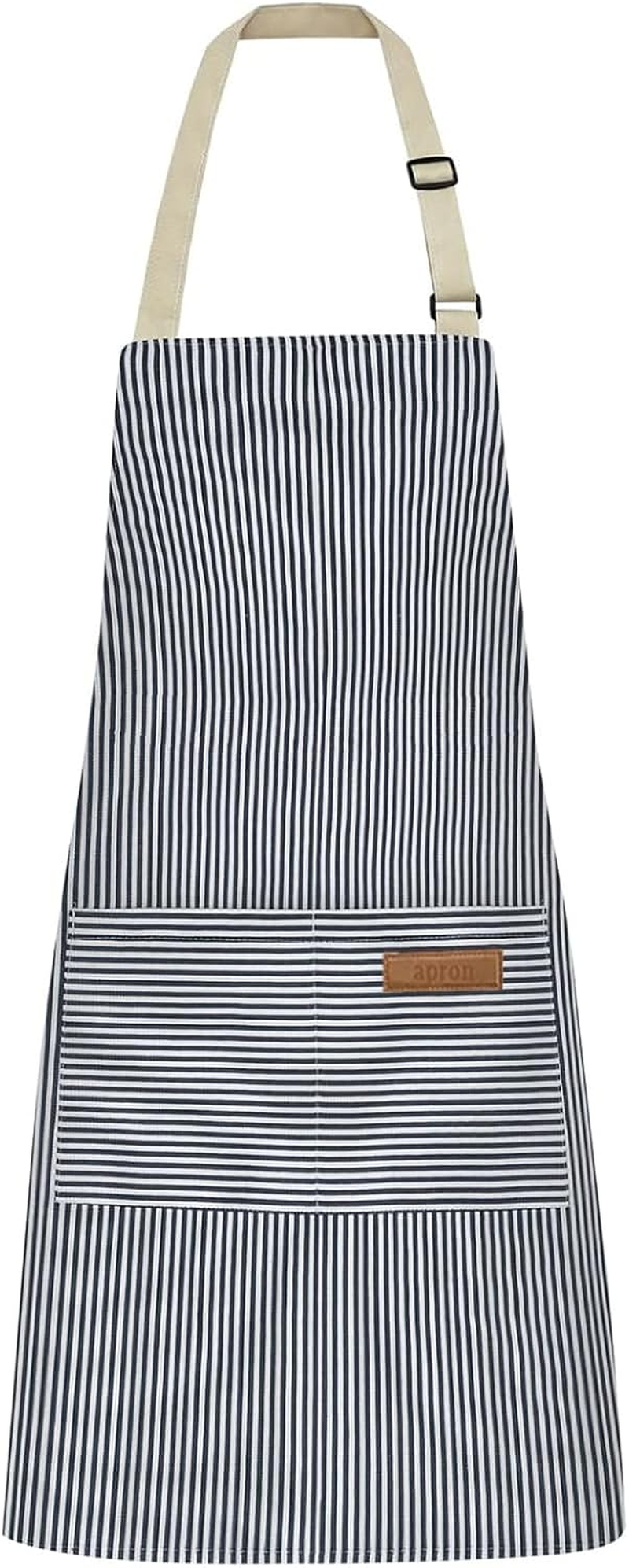 Sihuitu Adjustable Apron Unisex Apron with Pocket Cooking Kitchen Chef Aprons for Women Men Home Kitchen Butchers BBQ Restaurant