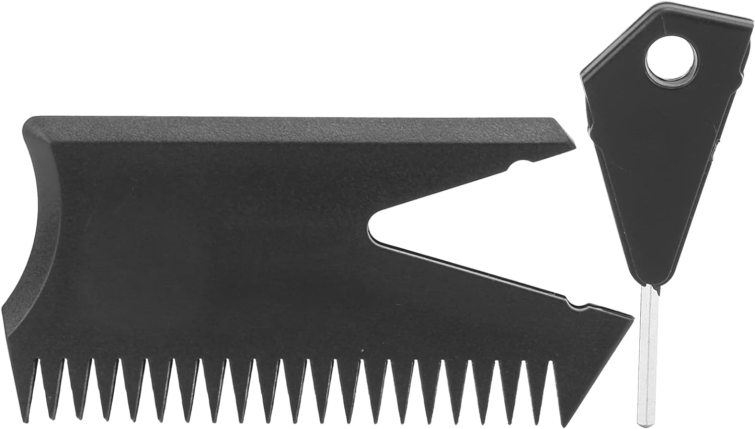 SUP Surf Board Wax Comb, Surfboard Wax Comb 8X4X1Cm Strong Plastic Light Weight Practical for Removing or Applying Wax for Surfing Surfboards image number 4