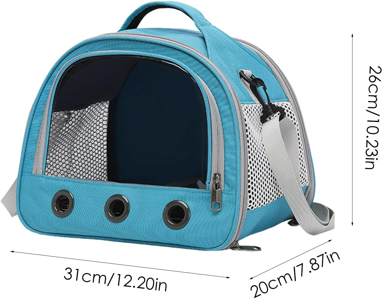 Bird Outing Bag,Lightweight Backpack for Parrot | Foldable & Handheld Breathable Shoulder Bag for Parrot, Hamster, Pigeon & Small Pets image number 4