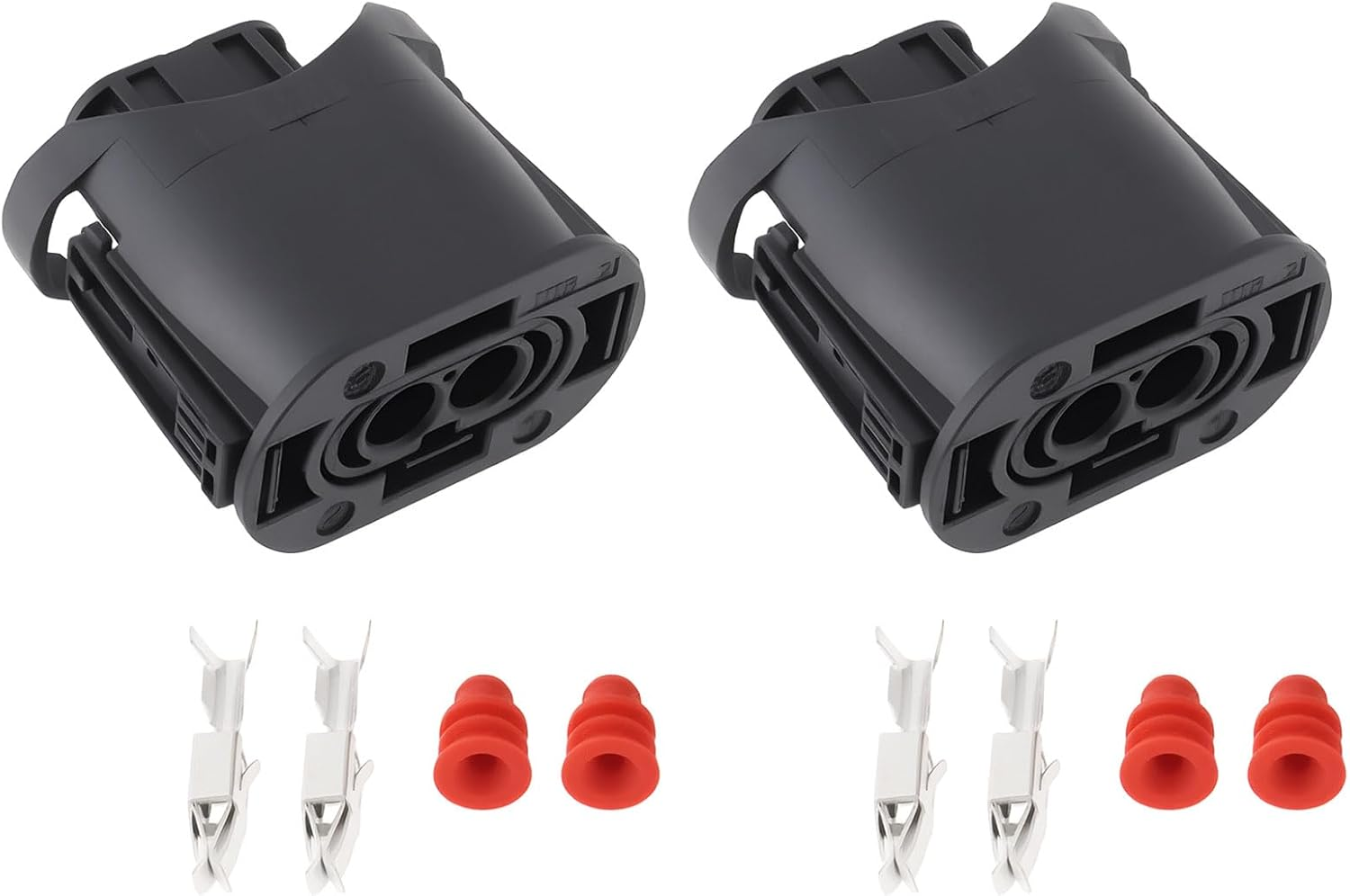 2Pcs H8 H11 Fog Light Blub Connector Plug with Terminal Pins Seals 6907388 Compatible with BMW F20 F21 F22 F30 F31 F32 F33 image number 6