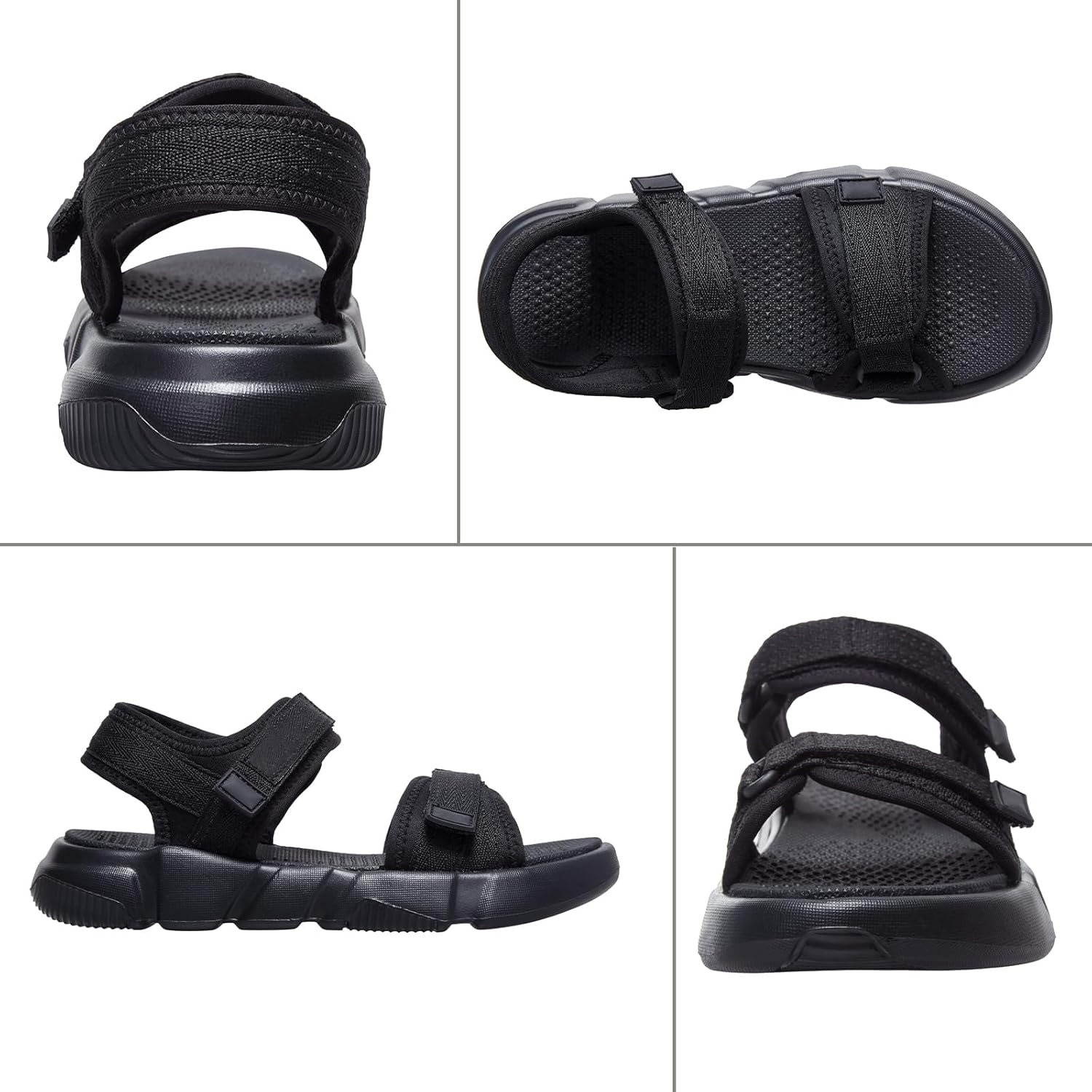 Outpro Women'S Walking Sandals, Comfortable Hiking Sports Sandals with Arch Support image number 4