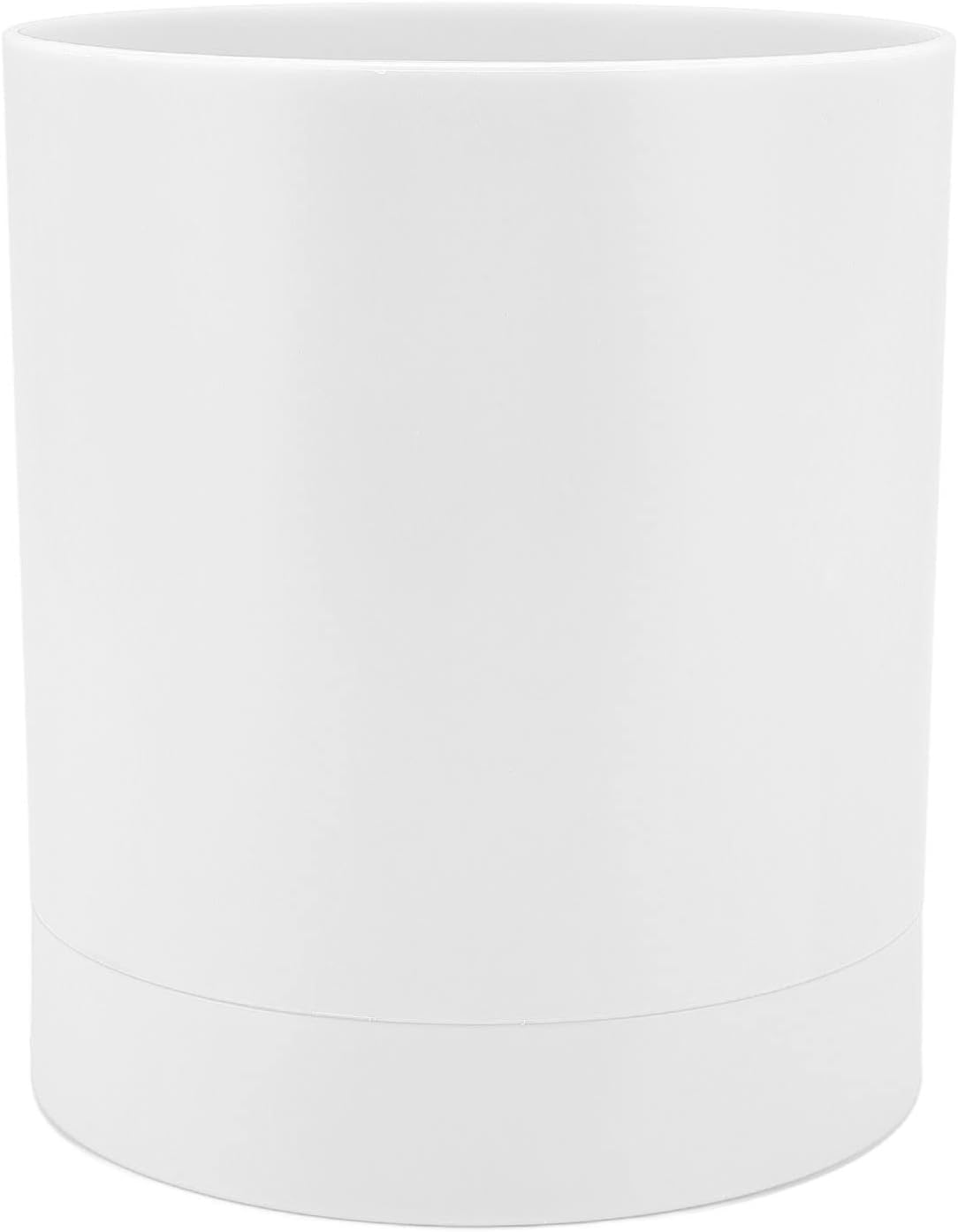 Cutlery Holder, Utensil Holder, 360 Rotating Cutlery Organiser, Utensils, Storage Basket, Cutlery Basket, Cutlery Storage, Kitchen Drip Holder, Dry Stand, Non-Slip PP (White) image number 5