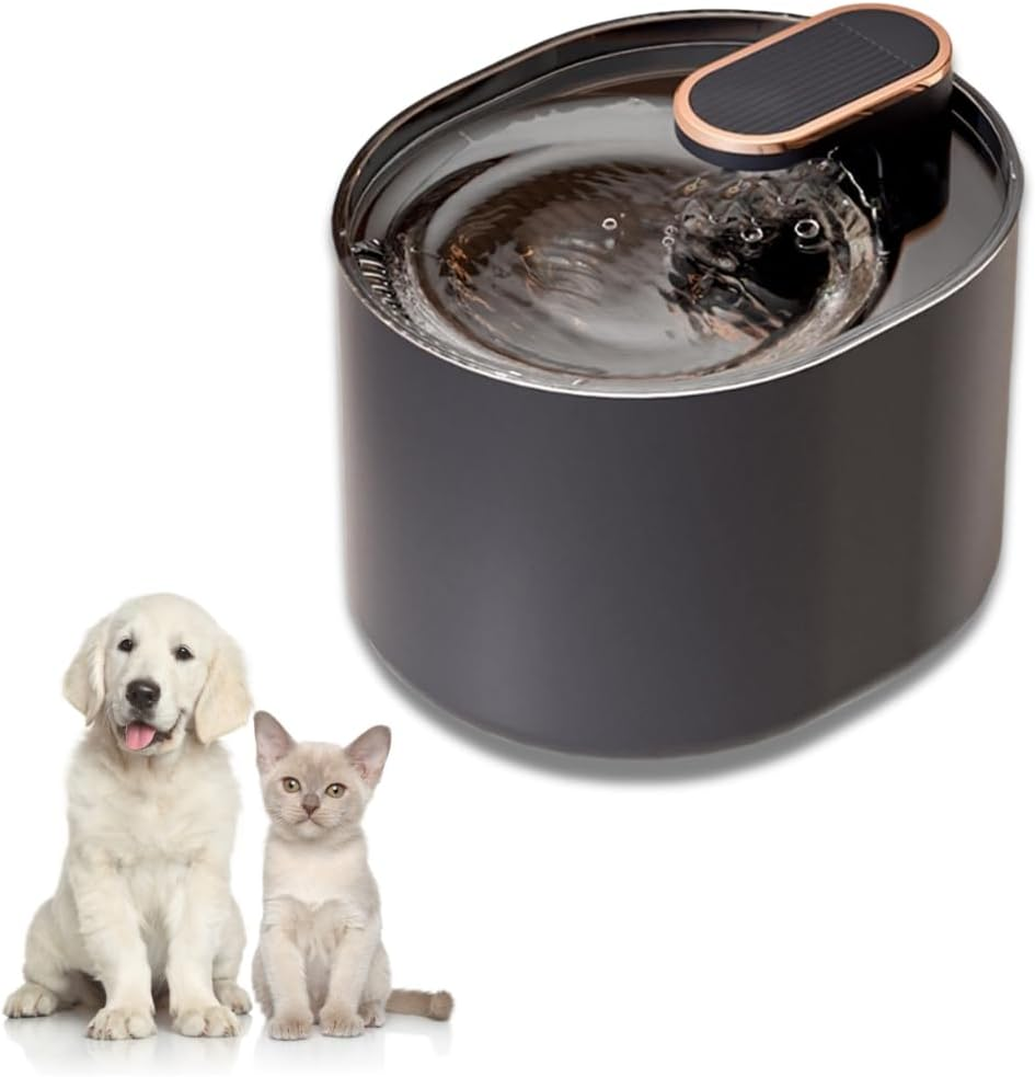 PARENCE. - Automatic Water Dispenser for Cats and Dogs - Quiet Fountain with Filter Included - Even Water Flow - 3L image number 4