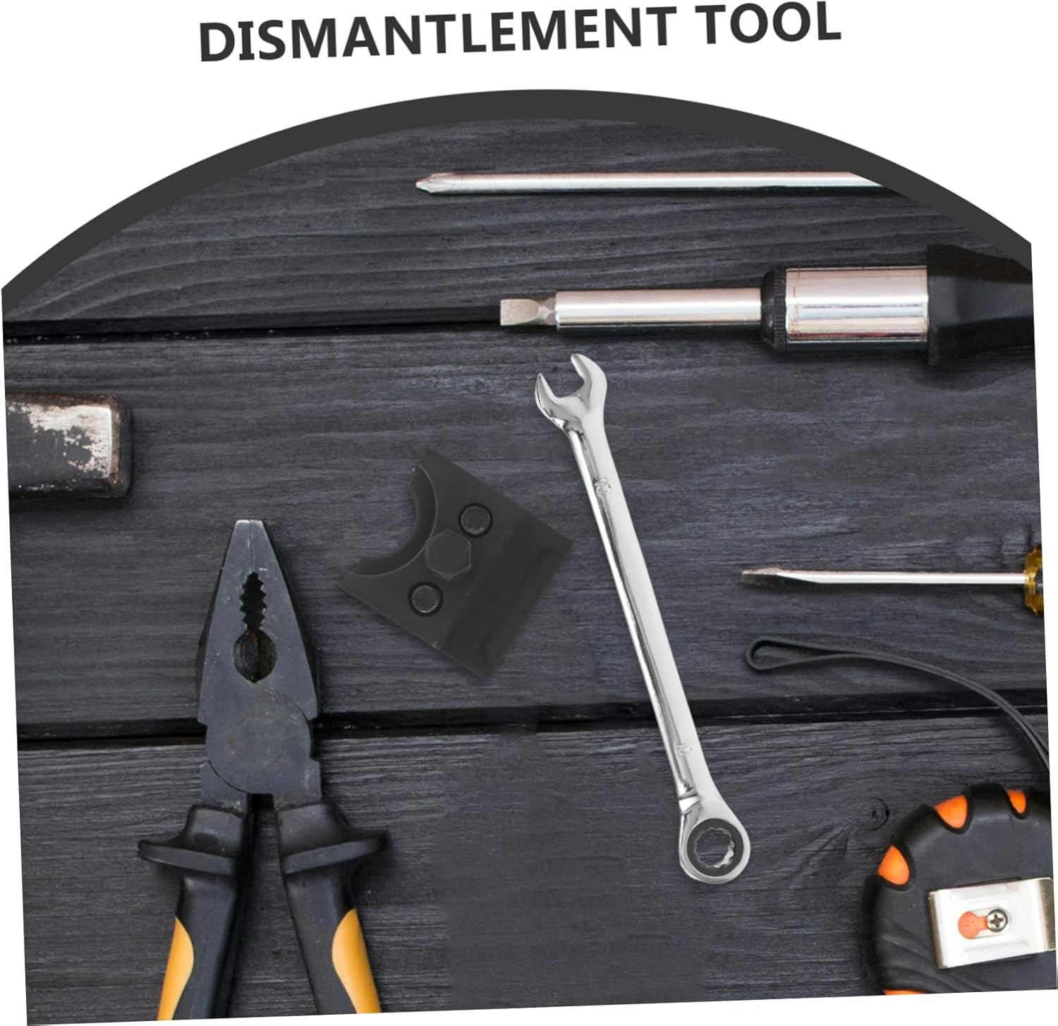 LOORGVEL Ball Joint Separator and Shock Absorber Spreader Tool with Wrench, Black Automotive Specialty Garage Tool for Suspension and Steering, Professional Vehicle Balljoint Removal Equipment image number 6