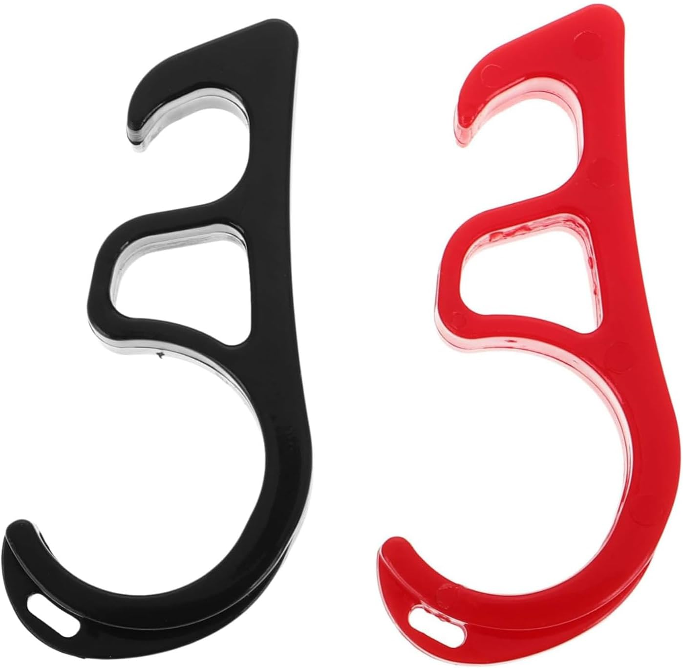 2Pcs Motorcycle Brake Lever Hook Lock, Handlebar Mount Clamp for Motorbike Bicycle, Durable Material Easy Attachment Compact Design image number 5