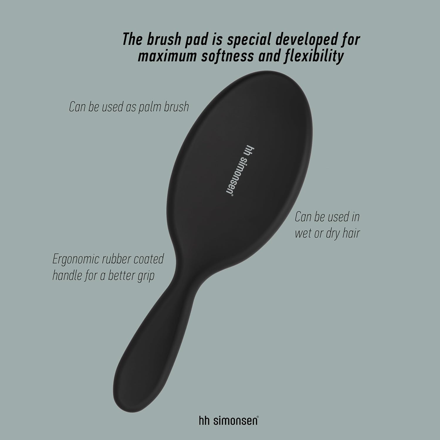 Hh Simonsen Wonder Brush - Black 70044 image number 1