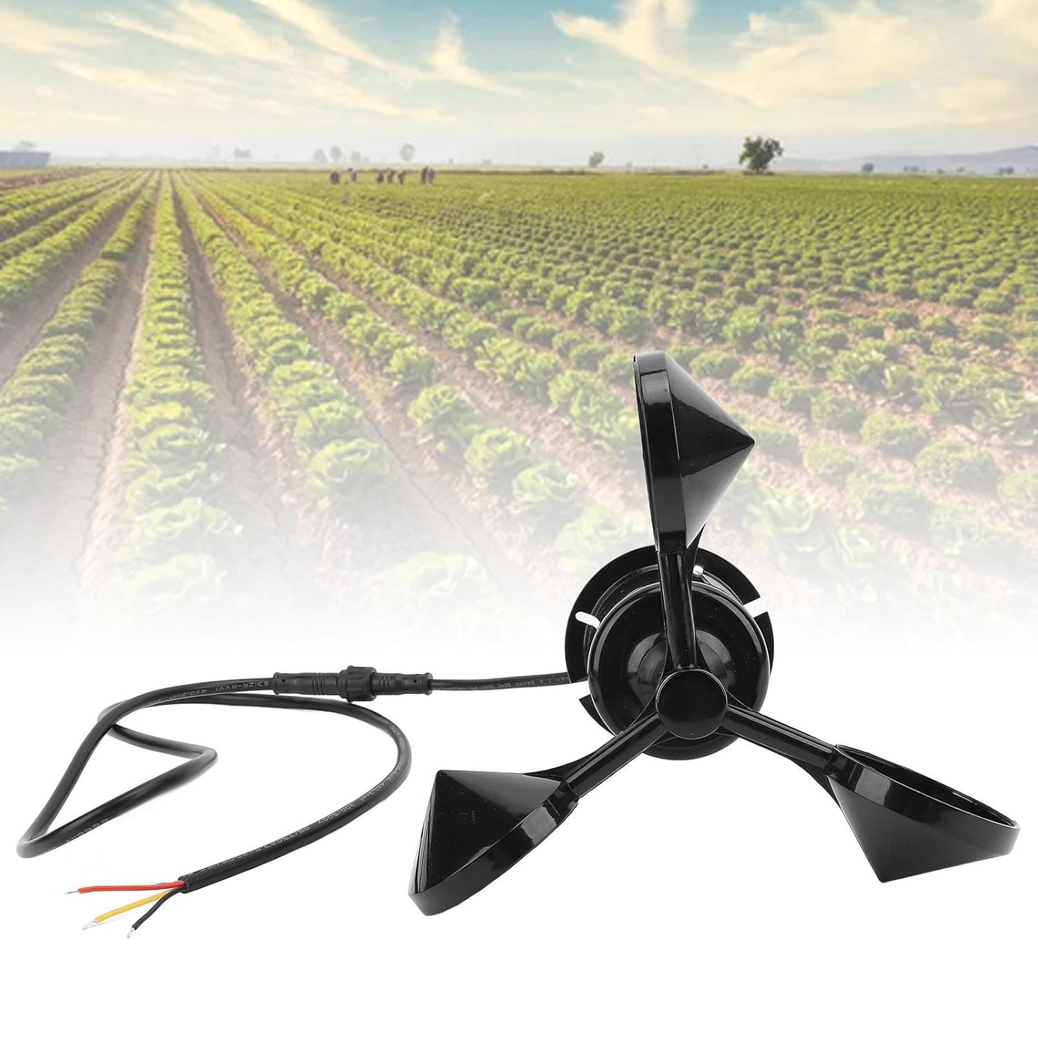 Haofy High Accuracy Outdoor Wind Speed Monitoring Sensor Anemometer for Greenhouses Weather Marine Ports Industrial Use image number 6