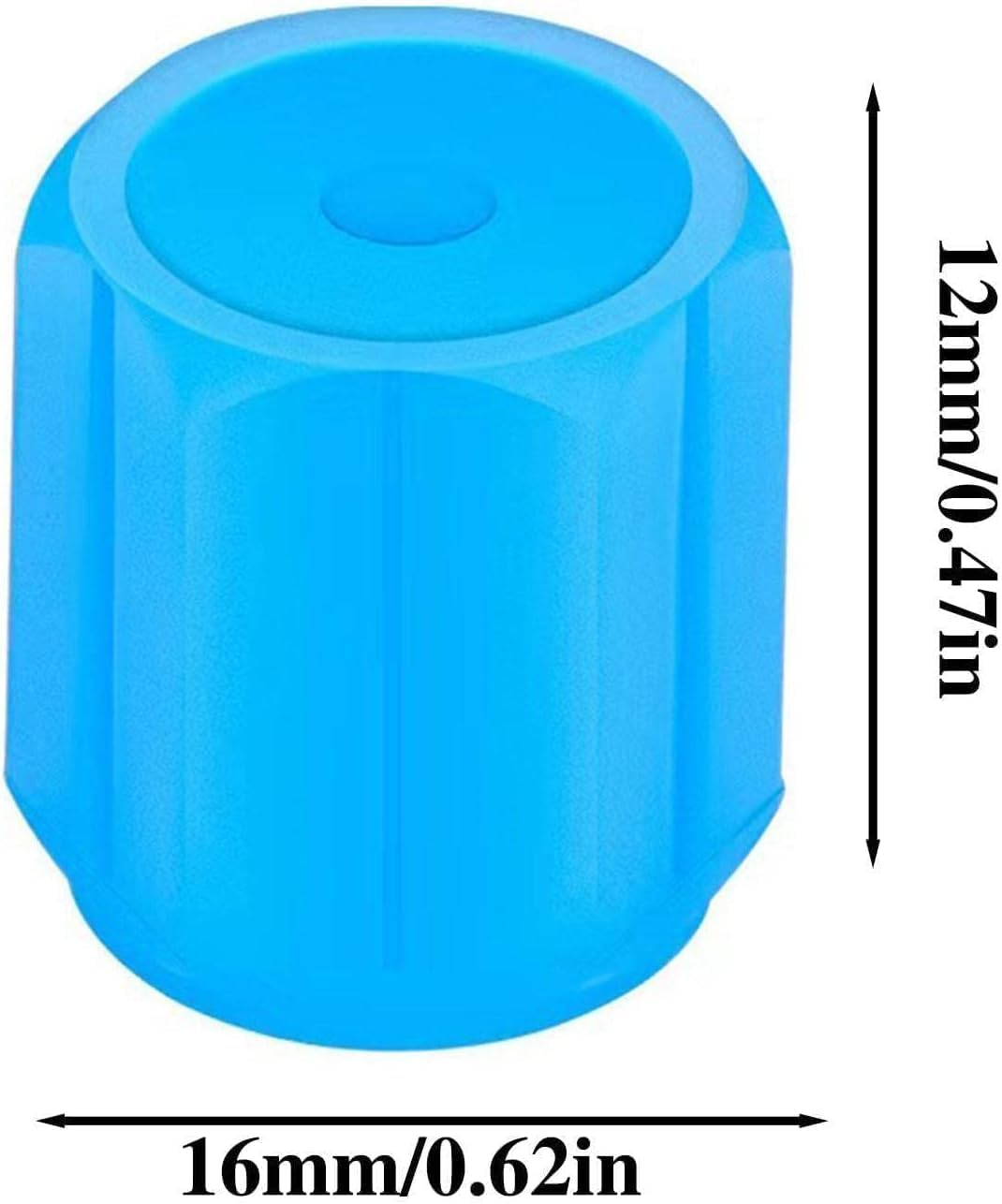 4Pcs Yellow Luminous Tyre Valve Caps Car Motorcycle Glowing Hub Cover Wheel Styling Tool Tyre Valve Car Accessories Valve Caps Accessories and Parts image number 5