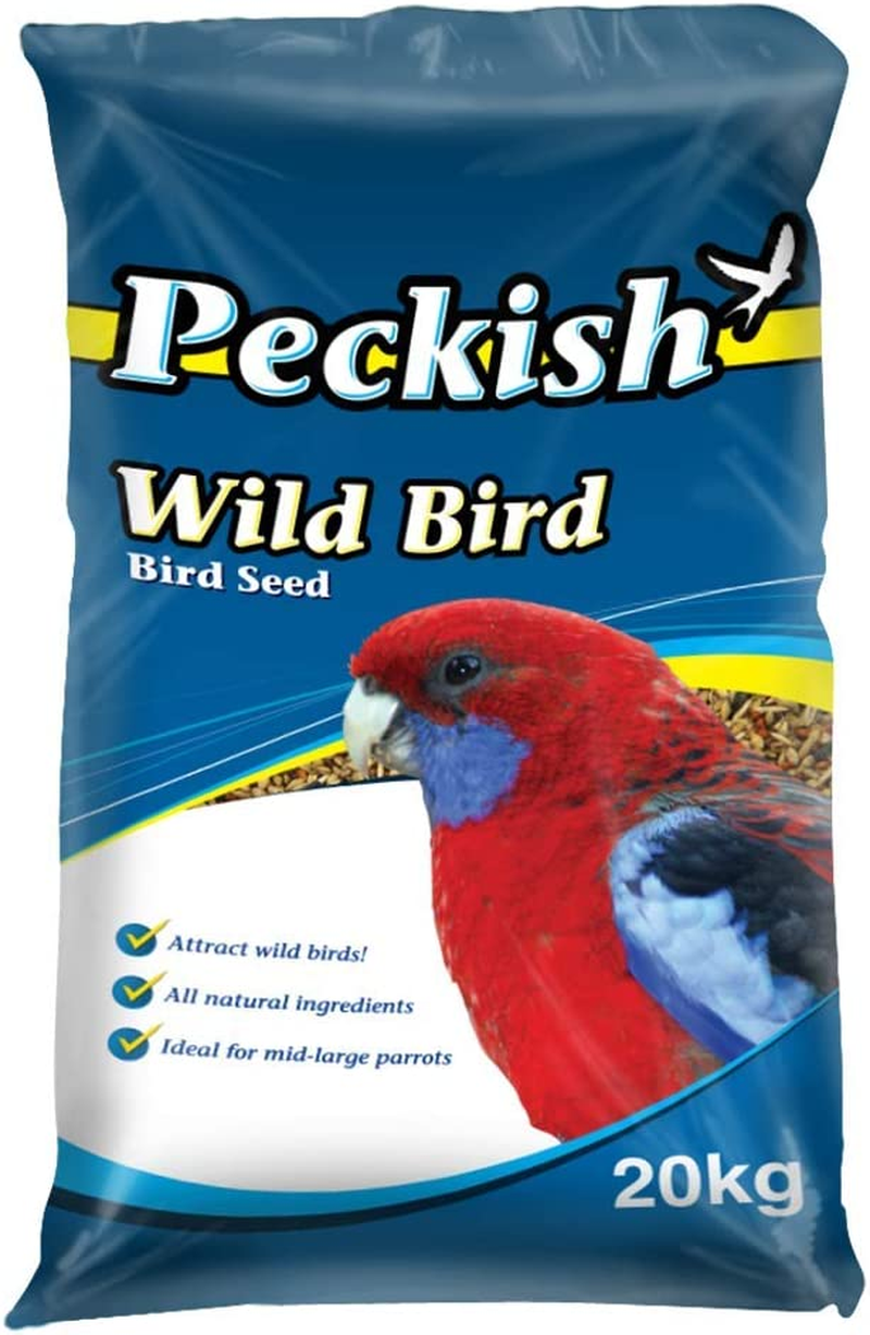 Peckish Wild Bird 20Kg - for Wild Birds and Large Parrots, Premium Seed Blend, Supports Wild & Native Birds, Nutrient-Rich, Ideal for Year-Round Feeding, Promotes Balanced Diet for Optimal Health image number 1