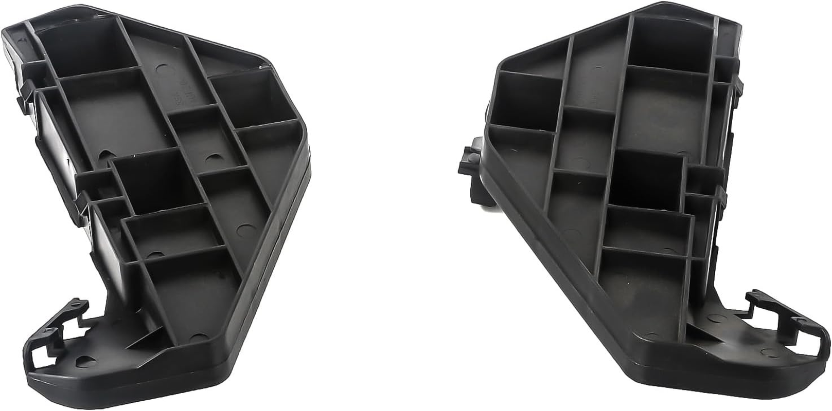 Front Bumper Bracket Retainer Support Compatible with 2002-2006 Honda CRV 71193-S9A-000 71198-S9A-000,Left and Right Side Front Bumper Retainer Brackets, 2 PCS image number 1