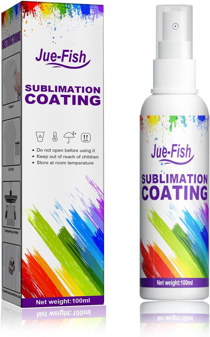 Sublimation Coating Spray, 100Ml, Enhances Ink Adhesion, for Cotton, Wood, Carton image number 1