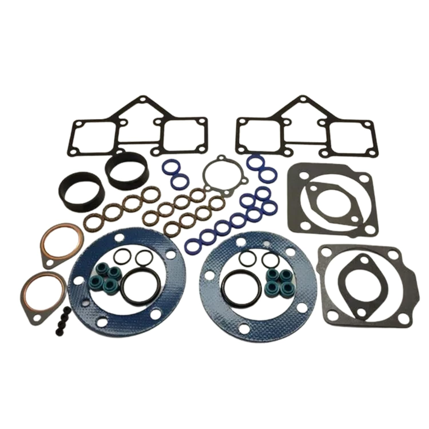 Top End Gasket Kit Silicone for Harley Davidson Shovelhead 1966&ndash;1984, High-Heat & Oil-Resistant for Shovelhead Rebuilds, Durable Silicone Gaskets for Vintage Harley Engines