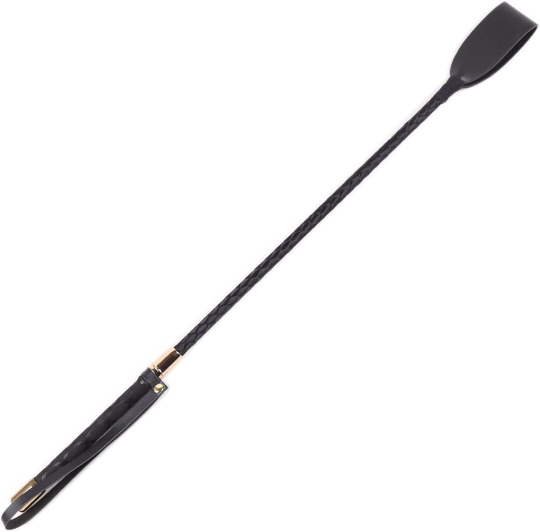 Horse Riding Crop, Ergonomic Whips for Horse Training, Durable Equestrian Riding Crop with Single Slapper, Essential Whip Gear for Horse and Pony Discipline image number 3
