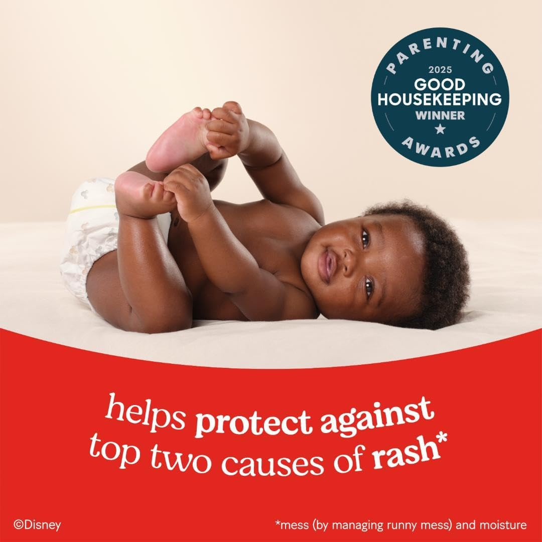 Huggies Size 1 Diapers, Skin Essentials Baby Diapers, Size 1 (8-14 Lbs), 29 Count, Packaging May Vary image number 6