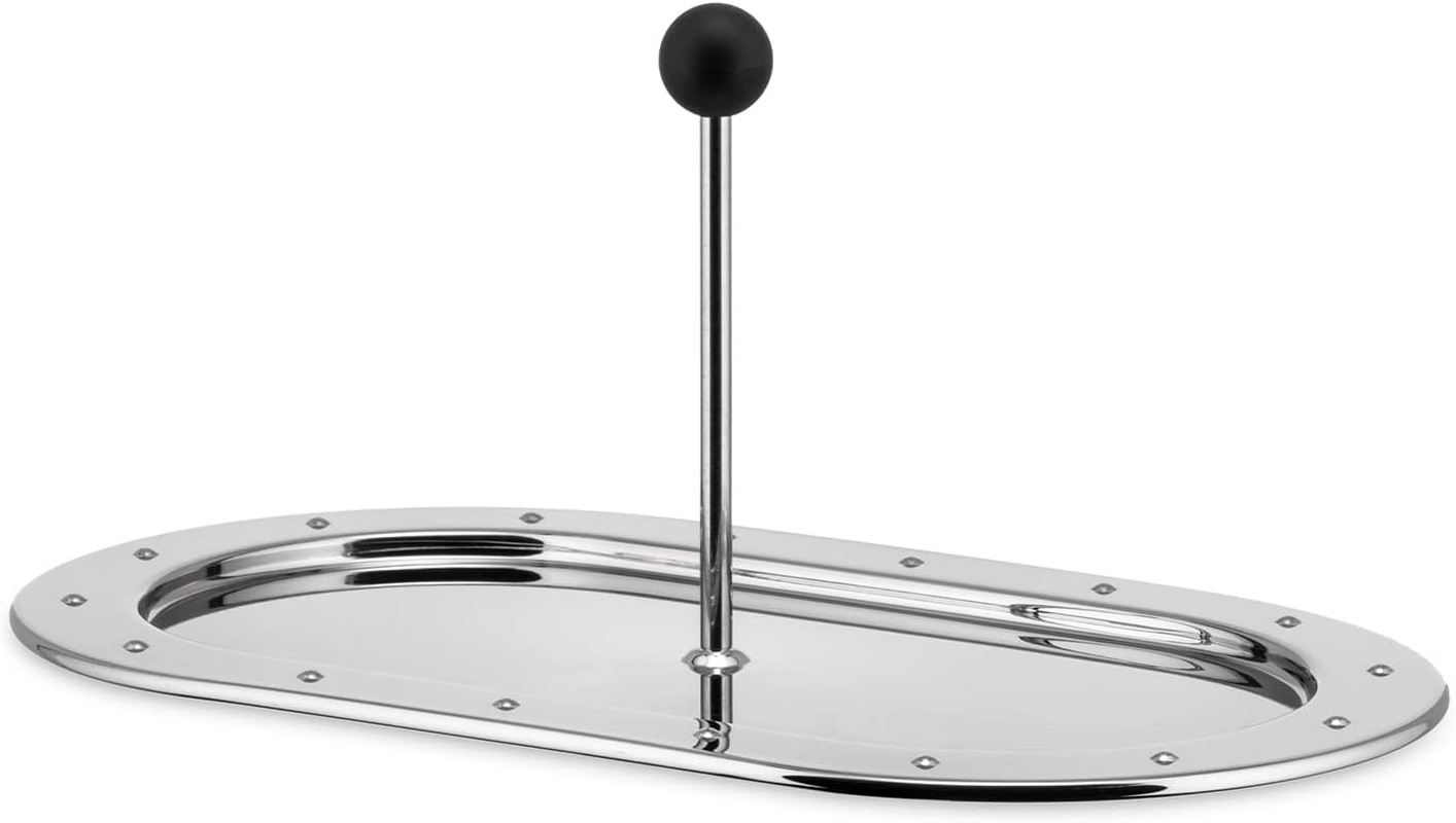 Alessi MG34 Decorative Small Tray, Silver image number 3