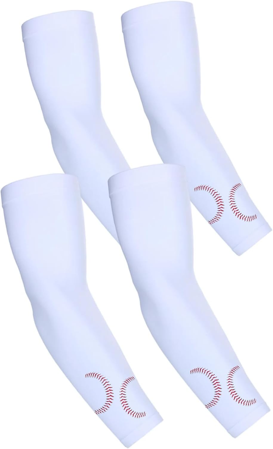 UV Protection Cooling Arm Sleeves - UPF 50 Compression Arm Sleeves for Men/Women/Students for Elbow Brace, Baseball, Basketball, Football, Cycling Sports