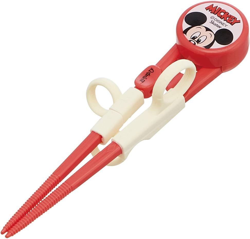 Skater ADXT1-A Children'S Training Chopsticks - 5.5 Inches (14 Cm), Disney Frozen Ages 2 - 7 Years, Right Hand, Easy to Pinch Square Chopsticks Tip