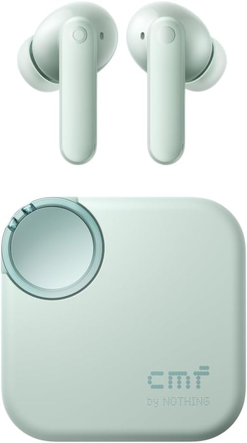 CMF by Nothing Buds 2 Wireless Earbuds, 48Db Hybrid ANC, Dirac Opteo Hi-Fi Sound, Ultra Bass 2.0, 6 HD Mics with Clear Voice 3.0, IP55 Waterproof, Bluetooth Earphones with Dual Connection, Dark Grey