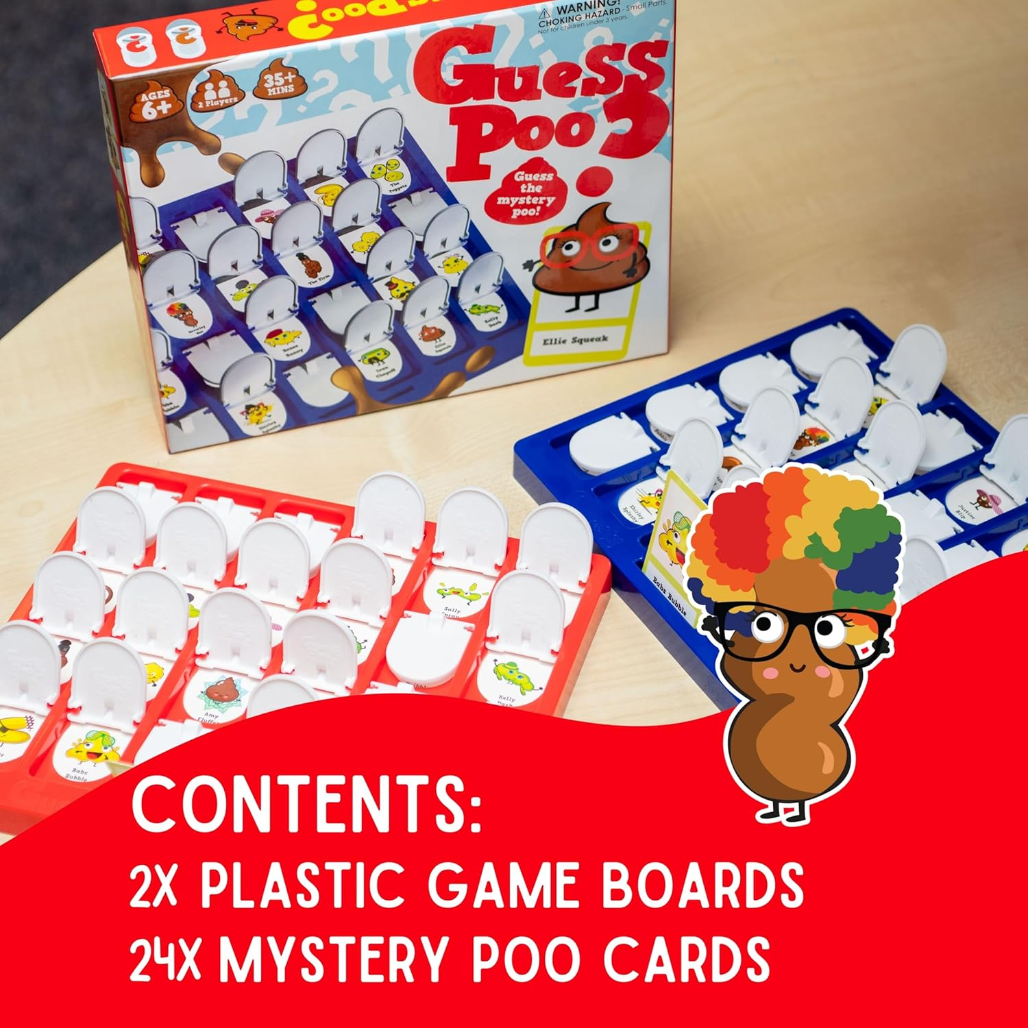 Boxer Gifts Guess Poo Children&rsquo;S Guessing Game Poop-Tastic Fun for Kids image number 5