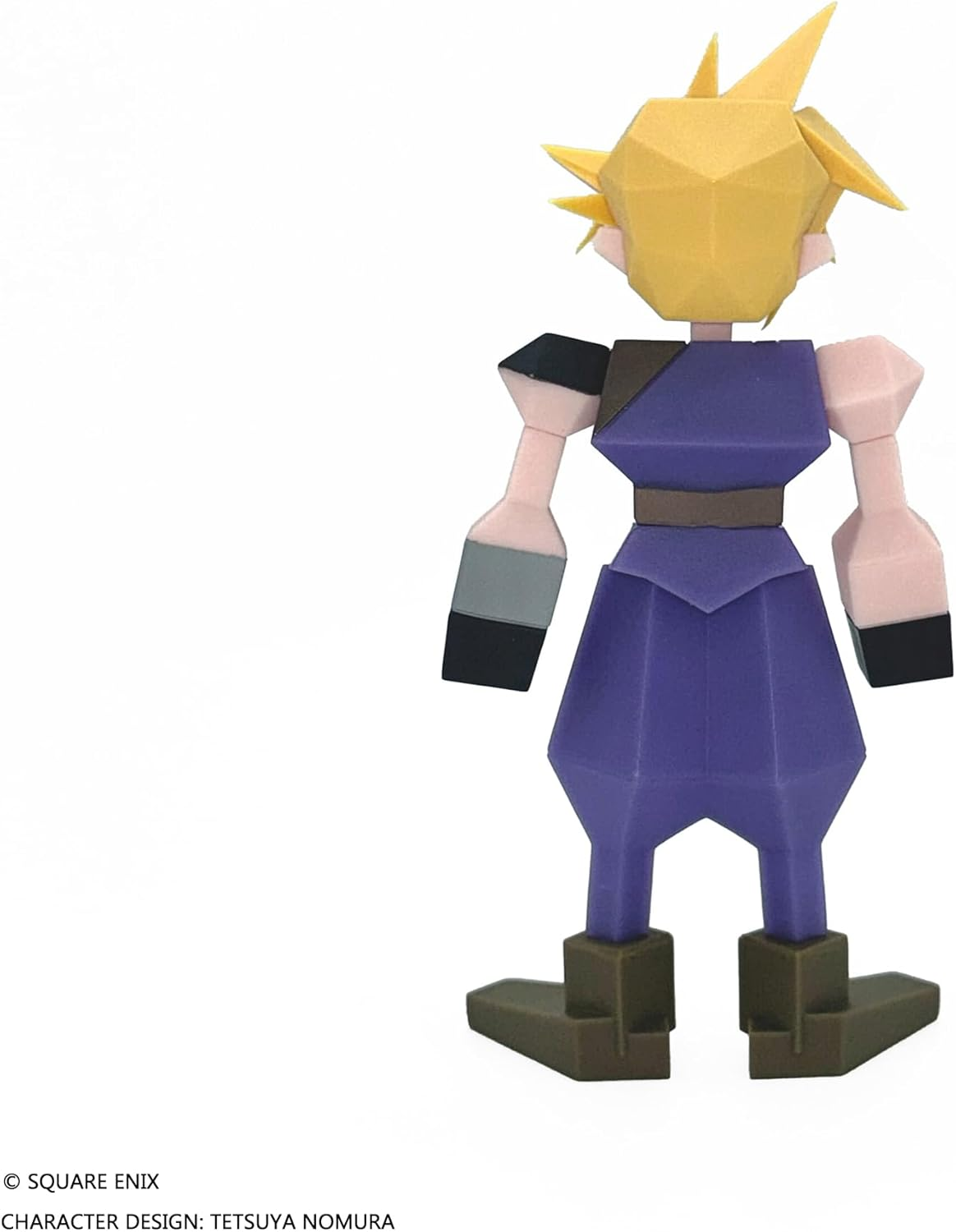 SQUARE ENIX Final Fantasy VII Polygon Soft Vinyl Figure - Cloud Strife image number 1