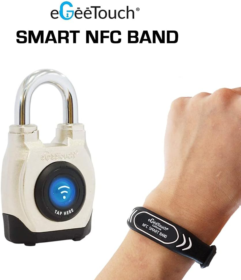 Egeetouch NFC for All Egeetouch Smart Locks (2 Wristbands) image number 6