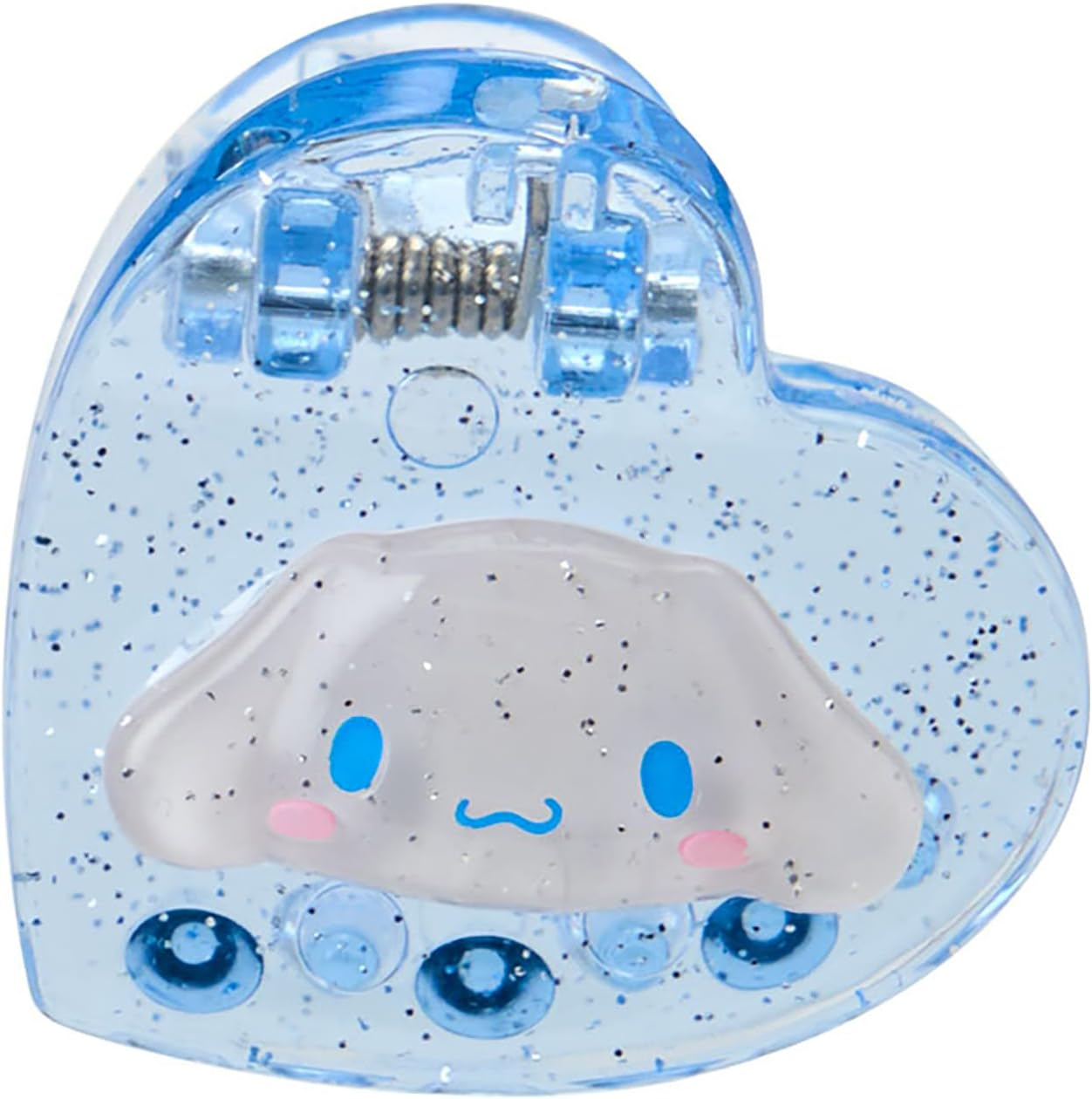 Sanrio 159085 Mini Hair Clips, Set of 4, Cinnamoroll, ABS Resin, Ages 3 and Up image number 4