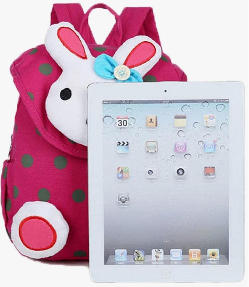 MOREBEST Cute Rabbit Kids Backpack Baby Girls Book Bag Little School Bag Kindergarten Best Gift 1-5 Years Old Nursery Toddler Dark Blue image number 1