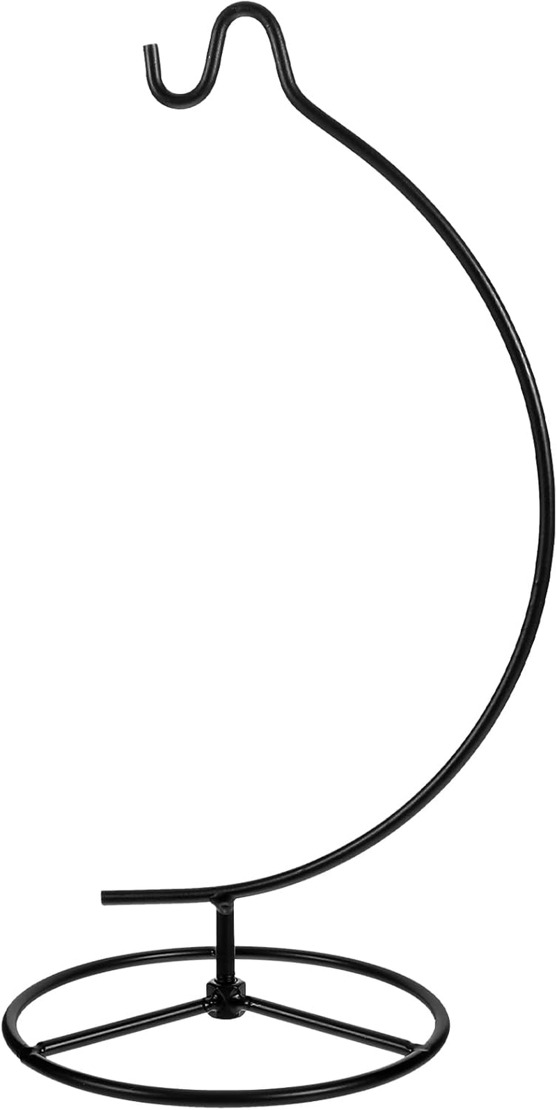 Cabilock Iron Black Iron Globe Stand Iron Display Stand Plant Terrarium Hanger Iron Globe Holder image number 6