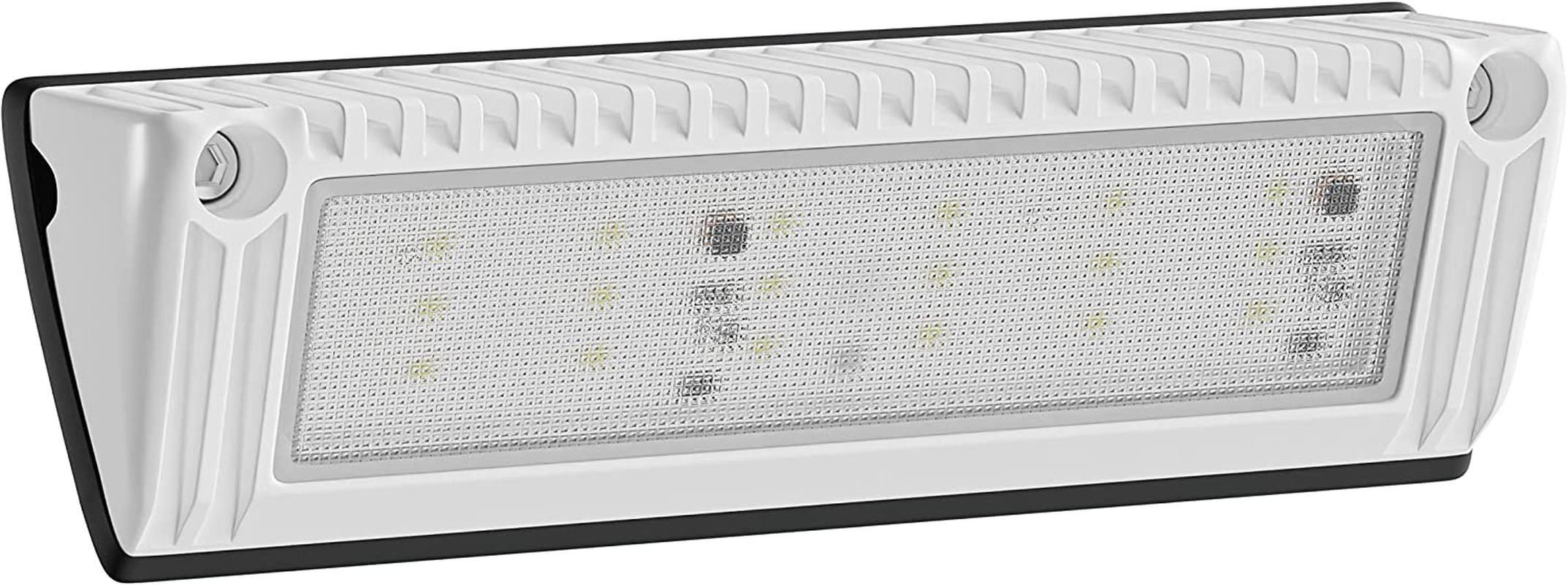 Leisure LED RV Exterior Porch Utility Light - 12V 1450 Lumen 9" Lighting Fixture. Replacement Lighting for Rvs, Trailers, Campers, 5Th Wheels (White) image number 6