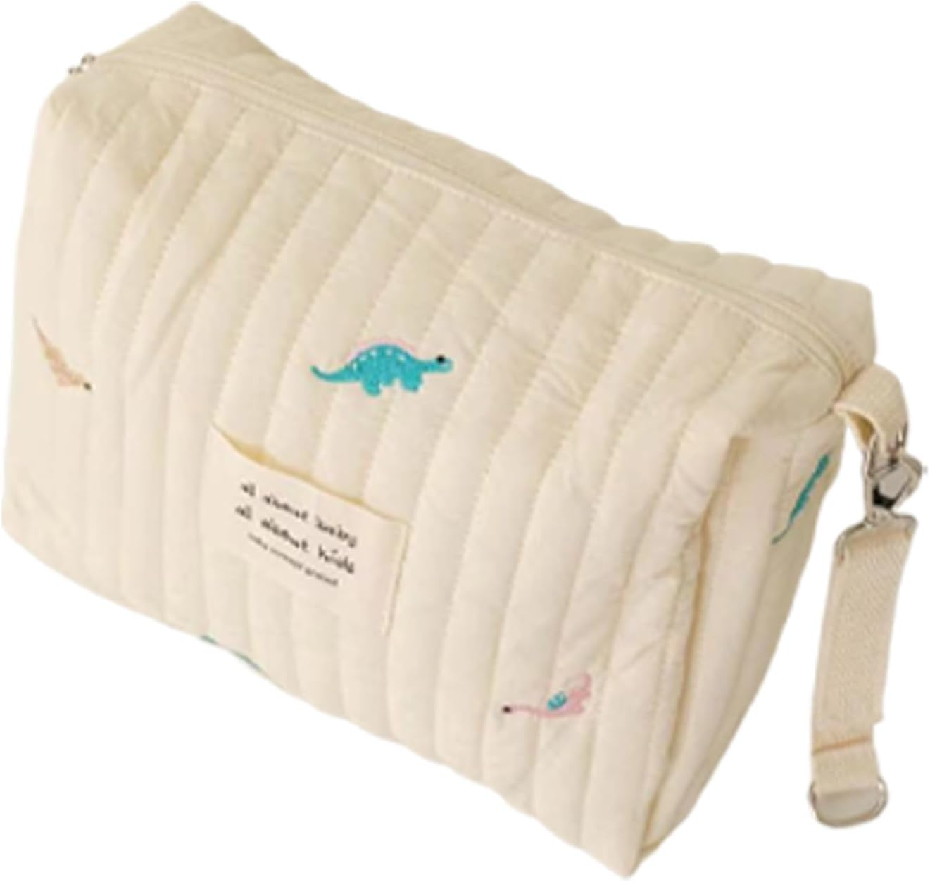 Baby Changing Bag - Portable Nappy Organizer, Cute Travel Tote | Large Capacity Storage Pouch with Zippers, Handy Diaper Holder for Stroller Trips, Reusable Accessory for Parents Outdoors