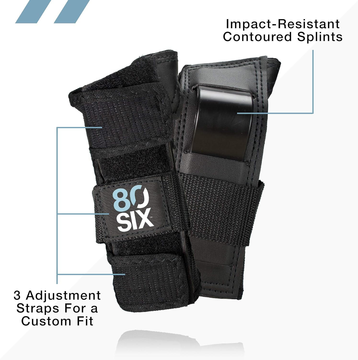80Six Kids Multi-Sport Pad Set with Wristguards, Elbow Pads, and Knee Pads, Designed by Industry Leading Brand Triple 8 image number 2