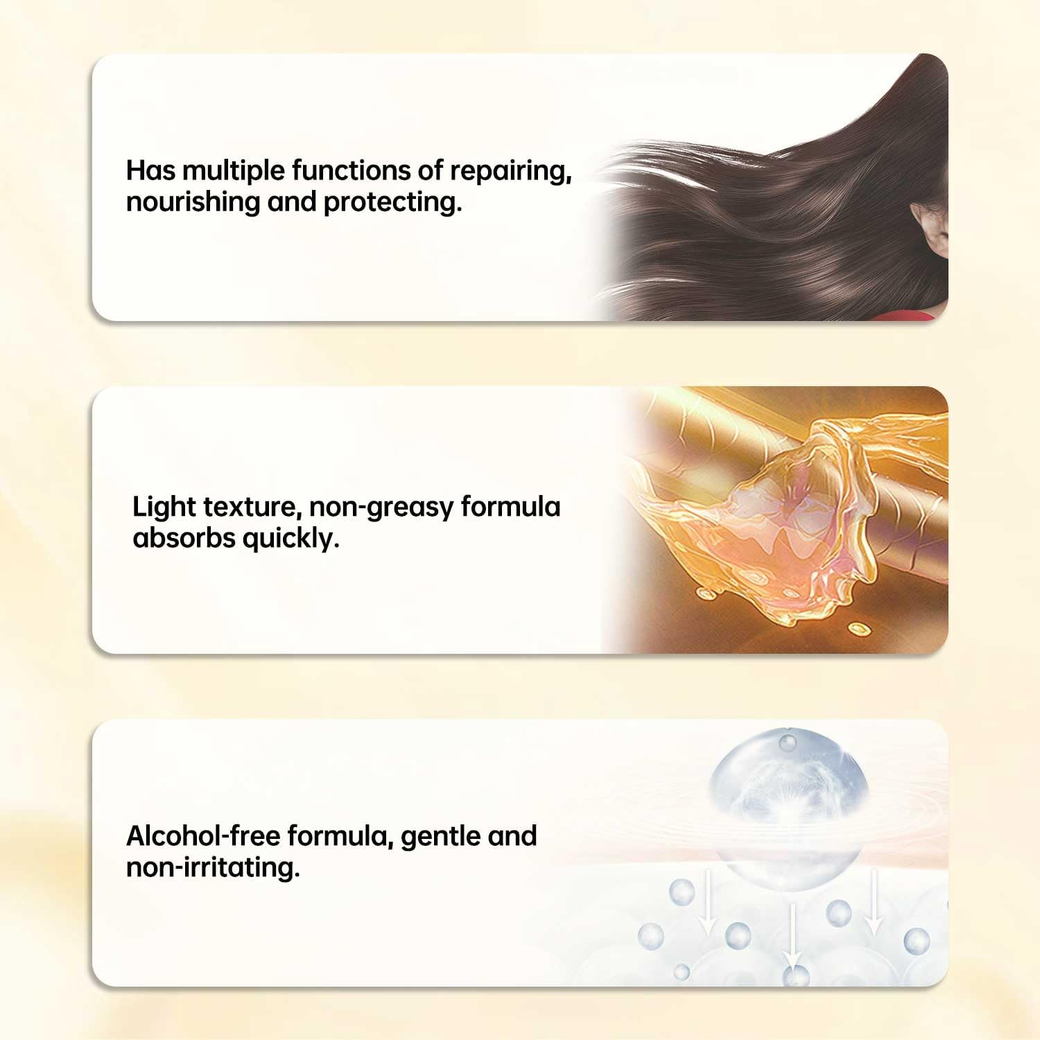 Moroccan Argan Oil for Hair, 100Ml, Strengthens and Nourishes, All Hair Types image number 3