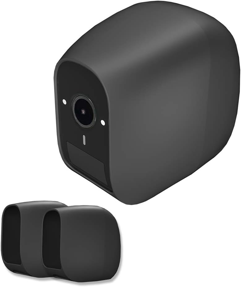 HOLACA 2 Pack Eufycam 1 and 2 Eufycam 2 Pro Silicone Case Skin Compatible with Eufycam 1 and 2 2Pro Wireless Home Security Camera System - Waterproof, Soft Protective Light